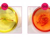 Bật mí cách phân biệt thật giả nhụy hoa nghệ tây Saffron