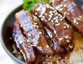 Độc đáo với món bò sốt Teriyaki